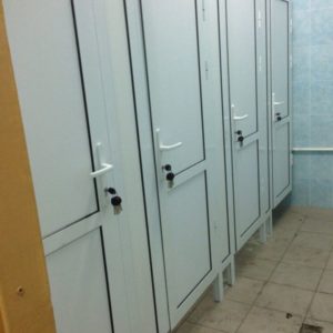 Алюминиевая дверь для санузла и туалета GFTD889